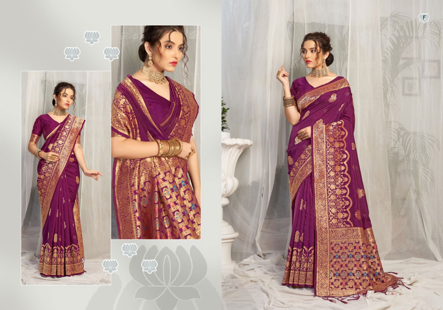 Ynf Mul Mul Banarasi Silk Sarees Catalog
